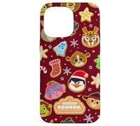 DreamWorks KouKou Holiday Cookie All-Over Characters Carcasa para iPhone 14 Pro MAX