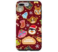 DreamWorks KouKou Holiday Cookie All-Over Characters Carcasa para iPhone 7 Plus/8 Plus
