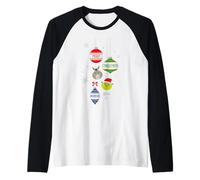 DreamWorks KouKou Holiday Ornament Duo Camiseta Manga Raglan