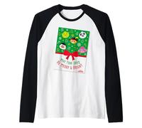 DreamWorks KouKou Merry & Bright Characters Camiseta Manga Raglan