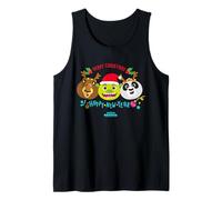 DreamWorks KouKou Merry Christmas & Happy New Year Camiseta sin Mangas