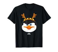 DreamWorks KouKou Penguins Reindeer Holiday Camiseta