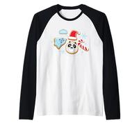 DreamWorks KouKou Po Merry Cookie Holiday Camiseta Manga Raglan