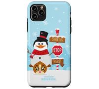 DreamWorks KouKou Skipper Snowman & Mort Santa Stop Carcasa para iPhone 11 Pro MAX