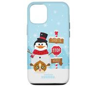 DreamWorks KouKou Skipper Snowman & Mort Santa Stop Carcasa para iPhone 12/12 Pro