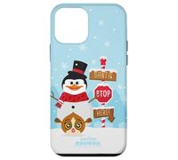DreamWorks KouKou Skipper Snowman & Mort Santa Stop Carcasa para iPhone 12 Mini