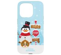 DreamWorks KouKou Skipper Snowman & Mort Santa Stop Carcasa para iPhone 15 Pro