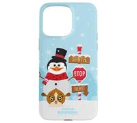 DreamWorks KouKou Skipper Snowman & Mort Santa Stop Carcasa para iPhone 15 Pro MAX