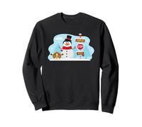 DreamWorks KouKou Skipper Snowman & Mort Santa Stop Sudadera