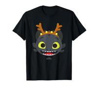 DreamWorks KouKou Toothless Reindeer Holiday Camiseta