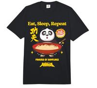 DreamWorks Kung Fu Panda Eat Sleep Repeat Dumplings Comfort Colors Adult Heavyweight T-Shirt