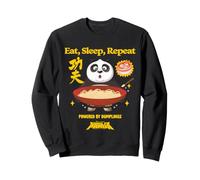 DreamWorks Kung Fu Panda Eat Sleep Repeat Dumplings Sudadera