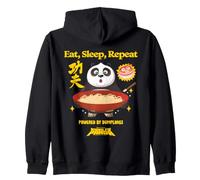 DreamWorks Kung Fu Panda Eat Sleep Repeat Dumplings Sudadera con Capucha