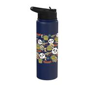 DreamWorks Kung Fu Panda Skadoosh Noodles All Over Print Stainless Steel Insulated Water Bottle