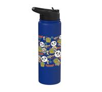 DreamWorks Kung Fu Panda Skadoosh Noodles All Over Print Stainless Steel Insulated Water Bottle