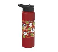 DreamWorks Kung Fu Panda Skadoosh Noodles All Over Print Stainless Steel Insulated Water Bottle