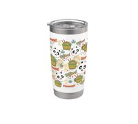 DreamWorks Kung Fu Panda Skadoosh Noodles All Over Print Vaso térmico de acero inoxidable de doble pared