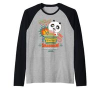DreamWorks Kung Fu Panda Yummy Breakfast Noodles Camiseta Manga Raglan
