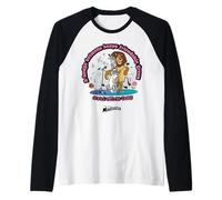 DreamWorks Madagascar Alex and Marty Retro Good Vibes Camiseta Manga Raglan