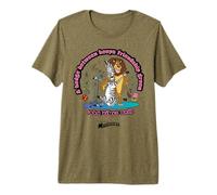 DreamWorks Madagascar Alex and Marty Retro Good Vibes Camiseta Premium