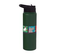 DreamWorks Madagascar All Over Print 90s Retro Stainless Steel Insulated Water Bottle