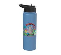 DreamWorks Madagascar Gloria Staying Cool 90s Retro Stainless Steel Insulated Water Bottle