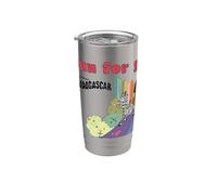 DreamWorks Madagascar Marathon Run For Your Wildlife Vaso térmico de acero inoxidable de doble pared