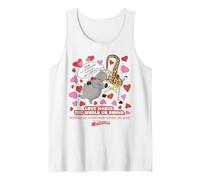 DreamWorks Madagascar Melman & Gloria Retro Love Camiseta sin Mangas