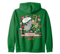 DreamWorks Madagascar Melman & Gloria Retro Love Sudadera con Capucha