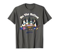 DreamWorks Madagascar Penguins Retro Campfire Camiseta