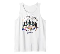 DreamWorks Madagascar Penguins Retro Campfire Camiseta sin Mangas