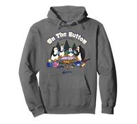 DreamWorks Madagascar Penguins Retro Campfire Sudadera con Capucha