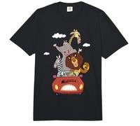 DreamWorks Madagascar Road Trip 90s Retro Comfort Colors Adult Heavyweight T-Shirt