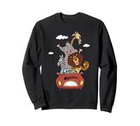 DreamWorks Madagascar Road Trip 90s Retro Sudadera