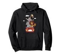 DreamWorks Madagascar Road Trip 90s Retro Sudadera con Capucha
