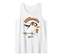 DreamWorks Madagascar Skipper Skate 90s Retro Camiseta sin Mangas
