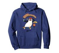 DreamWorks Madagascar Skipper Skate 90s Retro Sudadera con Capucha