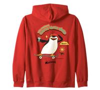DreamWorks Madagascar Skipper Skate 90s Retro Sudadera con Capucha
