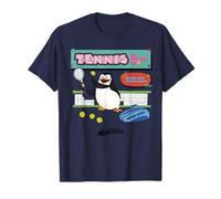 DreamWorks Madagascar Skipper Tennis 90s Retro Camiseta