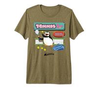 DreamWorks Madagascar Skipper Tennis 90s Retro Camiseta Premium