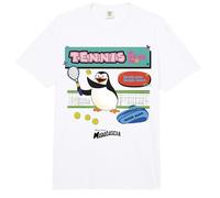 DreamWorks Madagascar Skipper Tennis 90s Retro Comfort Colors Adult Heavyweight T-Shirt