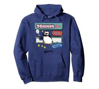 DreamWorks Madagascar Skipper Tennis 90s Retro Sudadera con Capucha