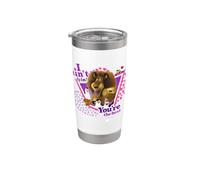 DreamWorks Madagascar Valentine’s Day Alex and Penguins Vaso térmico de acero inoxidable de doble pared