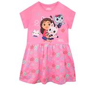 Dreamworks Niñas Gabby's Dollhouse Dress Kids Gabby Dress Rosa 7-8 años