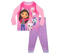 DreamWorks Pijama para Niñas Gabbys Dollhouse Multicolore 8-9 años