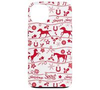 DreamWorks Spirit Riding Free Happy Holidays All-Over Print Carcasa para iPhone 13