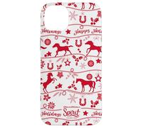 DreamWorks Spirit Riding Free Happy Holidays All-Over Print Carcasa para iPhone 14 Plus