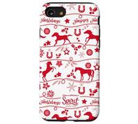 DreamWorks Spirit Riding Free Happy Holidays All-Over Print Carcasa para iPhone SE (2020) / 7/8