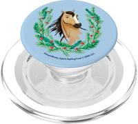 DreamWorks Spirit Riding Free Holiday Spirit PopSockets PopGrip para MagSafe