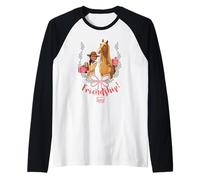 DreamWorks Spirit Riding Free The Best Gift Is Friendship Camiseta Manga Raglan